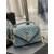 YSL Yves Saint Laurent College Medium Chain Bag in Quilted Suede