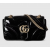 Gucci GG marmont Small Shoulder Bag- Black patent leather 