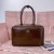 Miu Miu Beau naplak patent leather bag-Palisander