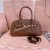 Miu miu Aventure nappa leather top-handle bag-Oak