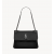 Saint Laurent Niki Medium in grained leather-Black