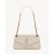 Saint Laurent Calypso Small in Plunged Lambskin-Blanc Vintage