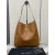 Saint Laurent LE 5 À 7 Supple Large in grained leather -Caramel
