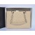 GST Large Shopping handbag in caviar, Tan/silver