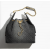 Chanel 25 Medium handbag - Black washed denim 