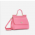 Authentic Quality-Dolce Gabbana Large Sicily Handbag in in Dauphine leather -Pink