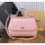 Authentic quality- Dolce Gabbana LargeSicily Handbag in polished calfskin-Pink  