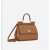 Authentic quality- Dolce Gabbana Medium Sicily Handbag in in Dauphine leather -Brown