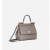 Authentic quality- Dolce Gabbana Medium Sicily Handbag in in Dauphine leather -Grey