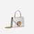 Dolce Gabbana Small Smooth Calfskin Devotion bag-Silver