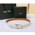 Chanel Leather Belt 3cm