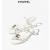 Chanel Flat Leather Sneaker, Size 35-41