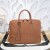 1:1 Cartella da uomo Hermes in pelle di vitello