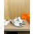 Hermes Leather Mules Heel 8cm, Size 35-42