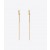  OPYUM YSL THREADER EARRINGS