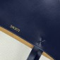 Loewe Medium Puzzle Fold Tote -deep blue
