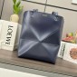 Loewe Medium Puzzle Fold Tote -deep blue