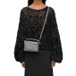 Loewe Mini Puzzle in Grained Calfskin -Ash grey