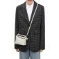 Loewe Mini Puzzle in Grained Calfskin -White