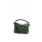 Loewe Small Puzzle in Classic Calfskin-Bottle green 
