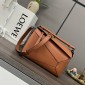 Loewe Small Puzzle in Classic Calfskin -Brown