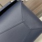Loewe Large Puzzle bag in Classic calfskin-dark blue