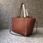 Valentino Borsa Granda Rockstud in Vitello 