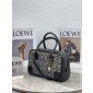 Loewe Amazona 23 in Embroidery and Calfskin 