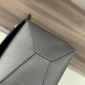 Loewe Men's Large Puzzle Bag in Grained calfskin 