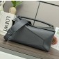 Loewe Men's Large Puzzle Bag in Grained calfskin 