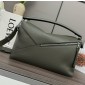 Loewe Men's Large Puzzle Bag in Grained calfskin 