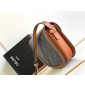 Celine Teen Besace Triomphe in canvas and calfskin 