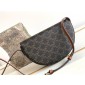 Celine Besace Cuir Triomphe in Canvas and Calfskin 