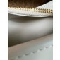 Celine Medium Tilly Bag in Shiny Calfskin-White