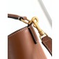 Celine Medium Bucket Louise In smooth Calfskin-Tan