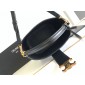 Celine Medium Bucket Louise In smooth Calfskin-Black