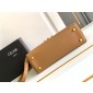 Celine Medium Nino Bag in Supple grained calfskin - Bronze 