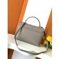 Celine Medium Nino Bag in Supple grained calfskin - Pepple Grey 