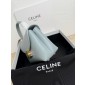 Celine Teen Nino Bag in Smooth Calfskin-Light blue