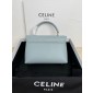 Celine Teen Nino Bag in Smooth Calfskin-Light blue