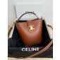 Louis Small Bucket Louise in Smooth Calfskin-Tan