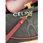 TEEN CELINE LOLA IN SHINY CALFSKIN-BURGUNDY