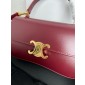 TEEN CELINE LOLA IN SHINY CALFSKIN-BURGUNDY