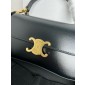 TEEN CELINE LOLA IN SHINY CALFSKIN-BLACK