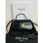 TEEN CELINE LOLA IN SHINY CALFSKIN-BLACK