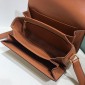 Celine Classique Triomphe Bag in Textile and Calfskin 