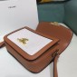 Celine Classique Triomphe Bag in Textile and Calfskin 