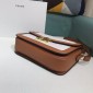 Celine Classique Triomphe Bag in Textile and Calfskin 