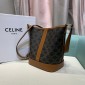 Celine Small Bucket Cuir Triomphe 