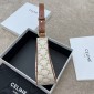 Celine Ava Bag in Triomphe Canvas and Calfskin 